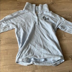 PINK snap sweatshirt